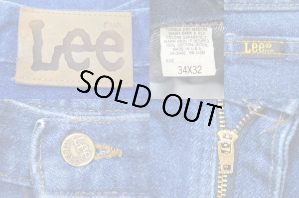 画像3: 80's Lee 200-0189 デニムパンツ “濃紺” (3)