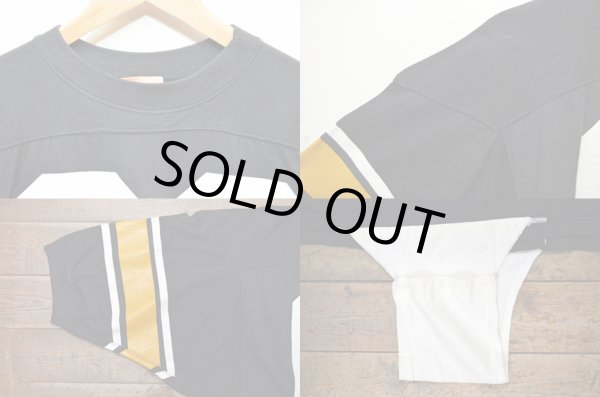 画像4: 60's Champion フットボールTシャツ “BLACK / DEADSTOCK” (4)