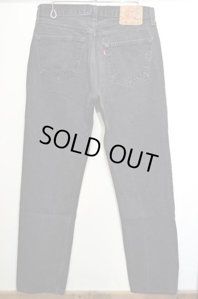 画像2: 90's Levi's 501 ブラックデニムパンツ “USA製” (2)