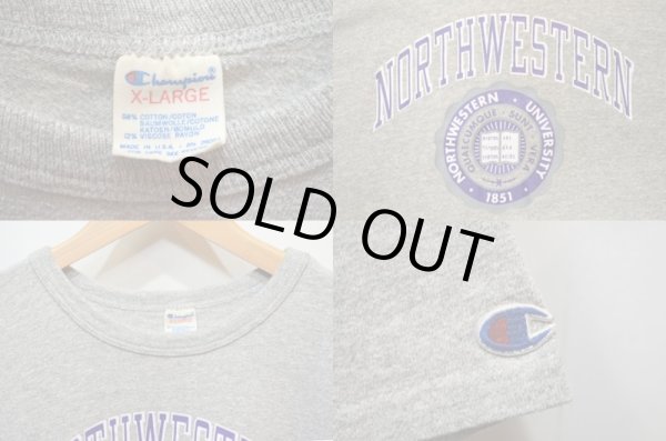 画像3: 80's Champion 88/12 プリントTシャツ “NORTHWESTERN” (3)