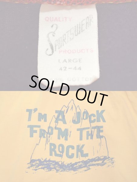 画像3: 60-70's SPORTWEAR フットボールTシャツ “クレイジーパターン” (3)