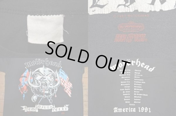 画像3: 90's MOTORHEAD ツアーTシャツ (3)