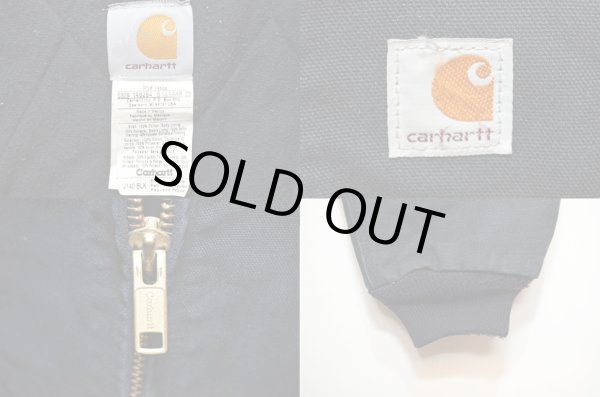 画像3: 00's Carhartt アクティブジャケット “BLACK” (3)