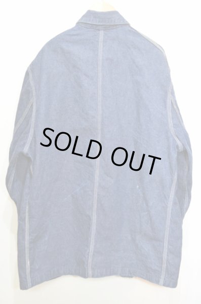 画像2: 40's Lee 91-J デニムカバーオール “ハウスマークタグ / 真紺” (2)