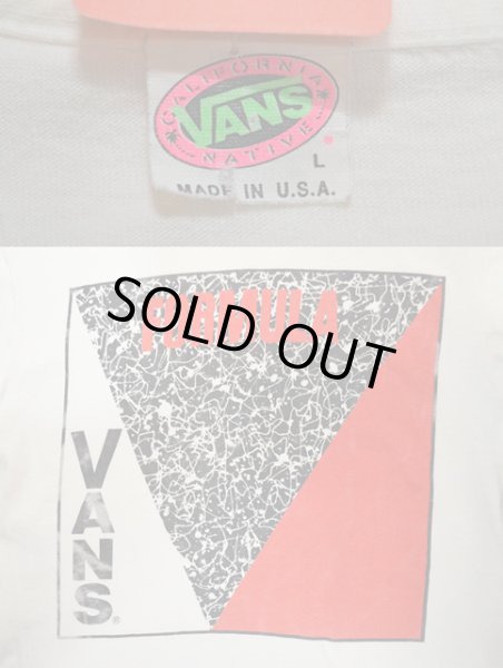画像3: 80-90's VANS プリントTシャツ “USA製” (3)
