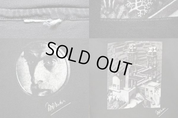 画像3: 90's M.C. ESCHER プリントTシャツ (3)