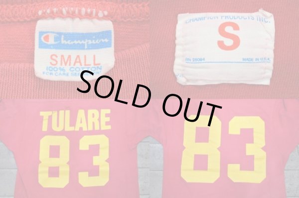 画像3: 70's Champion フットボールTシャツ “TULARE” (3)