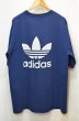 画像2: 90's adidas トレフォイルロゴプリントTシャツ “USA製” (2)