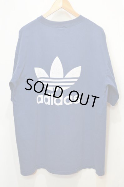 画像2: 90's adidas トレフォイルロゴプリントTシャツ “USA製” (2)