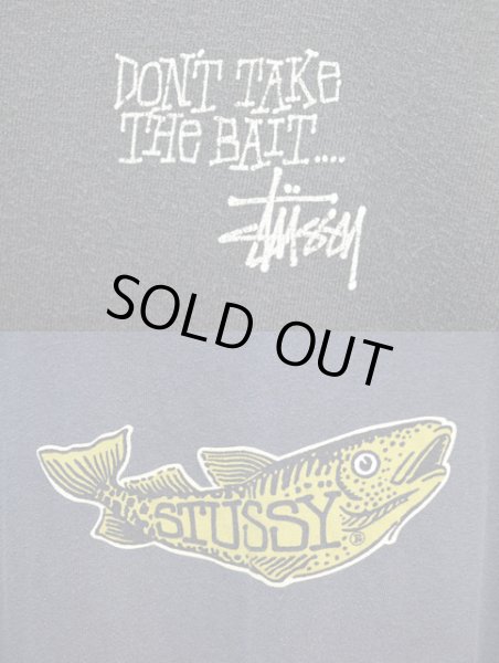 画像3: 80-90's STUSSY プリントTシャツ “DON'T TAKE THE BAIT” (3)