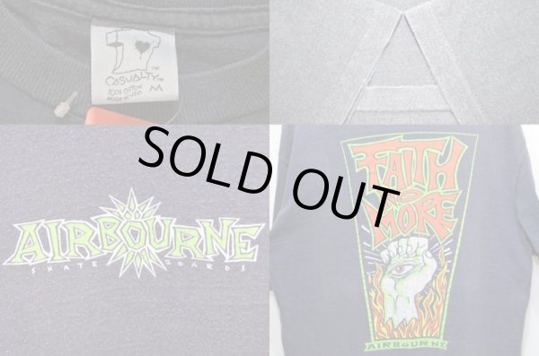 画像3: 90's AIR BOURNE × FAITH NO MORE プリントTシャツ (3)
