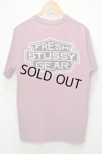 80's Stussy プリントTシャツ “FRESH STUSSY GEAR 80's Stussy プリントTシャツ “FRESH STUSSY GEAR