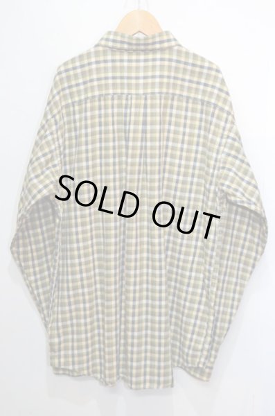 画像2: 12's Patagonia チェック柄 L/S シャツ “オーガニックコットン” (2)