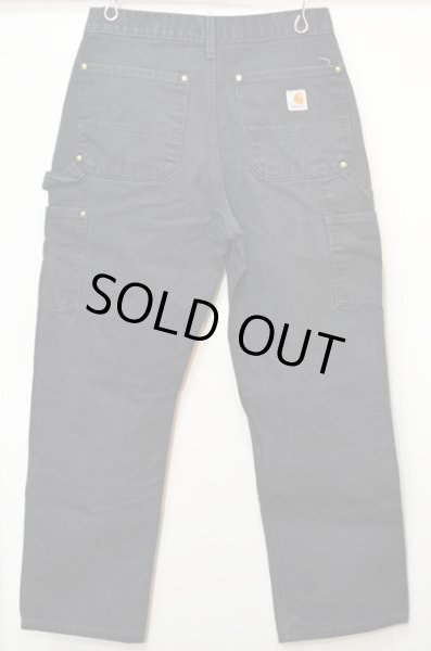 画像2: 00's Carhartt ダブルニーぺインターパンツ “BLACK” (2)