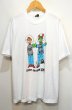 画像1: 80's アインシュタイン×フランケンシュタイン プリントTシャツ (1)