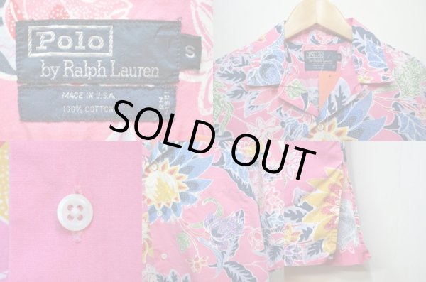 画像3: 90's Polo Ralph Lauren コットンハワイアンシャツ “USA製” (3)