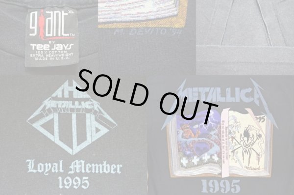 画像3: 95's THE METALLICA CLUB プリントTシャツ (3)