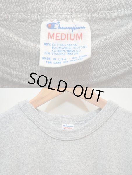 画像3: 80's Champion 88/12 Tシャツ “無地” (3)