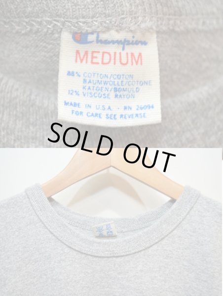 画像3: 80's Champion 88/12 無地Tシャツ (3)
