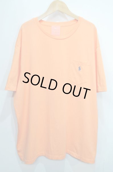 画像1: 00's Polo Ralph Lauren ポケット付きTシャツ “オレンジ” (1)