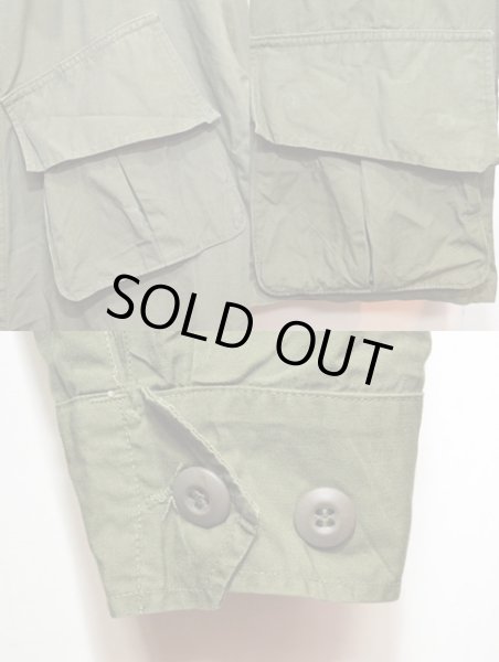 画像4: 60's US.ARMY ジャングルファティーグジャケット “ノンリップ” (4)