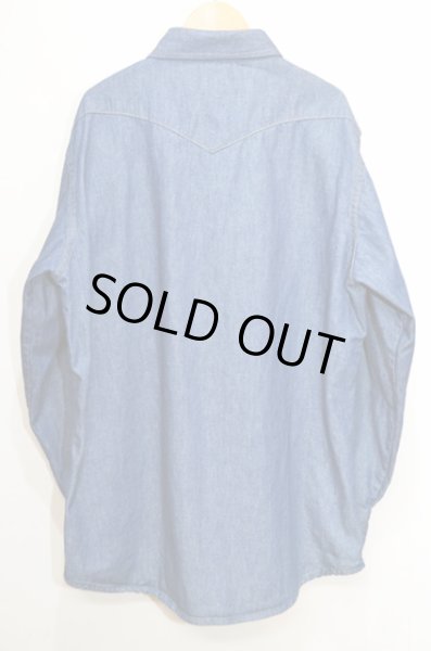 画像2: 70's BIGMAC デニムウエスタンシャツ (2)