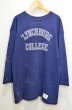 画像1: 70's Champion フットボールTシャツ “LYNCHBURG COLLEGE” (1)