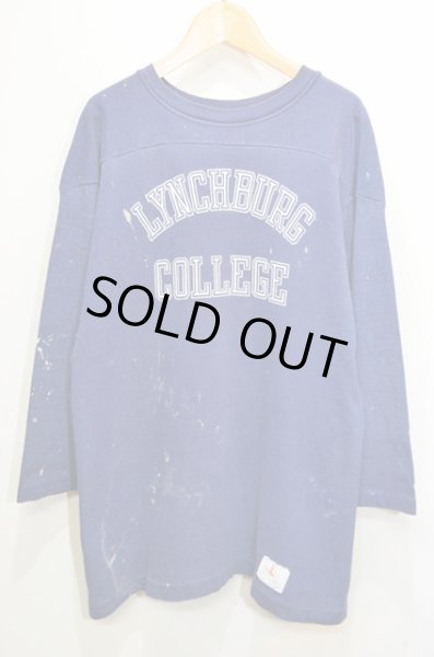 画像1: 70's Champion フットボールTシャツ “LYNCHBURG COLLEGE” (1)