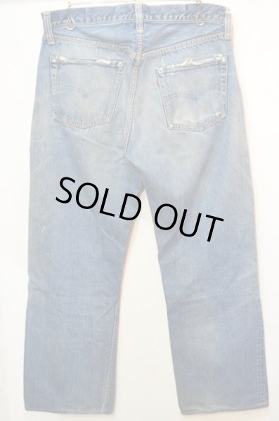 画像2: 50's Levi's 501ZXX “革パッチ / AS/IS” (2)