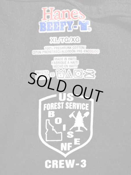 画像3: 00's U.S.FOREST SERVICE ロゴプリントTシャツ (3)