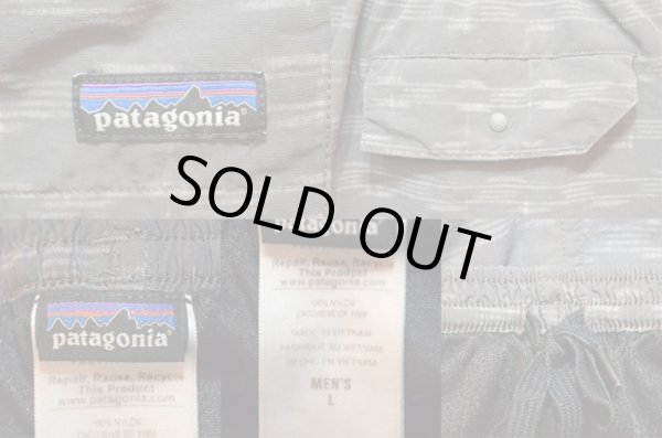 画像3: 15's Patagonia 総柄バギーズショーツ “Ikat Lines” (3)