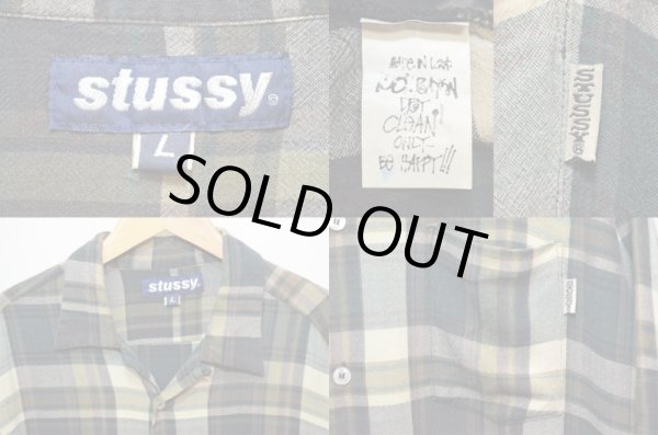 画像3: 90's Stussy S/S レーヨンシャツ “USA製” (3)