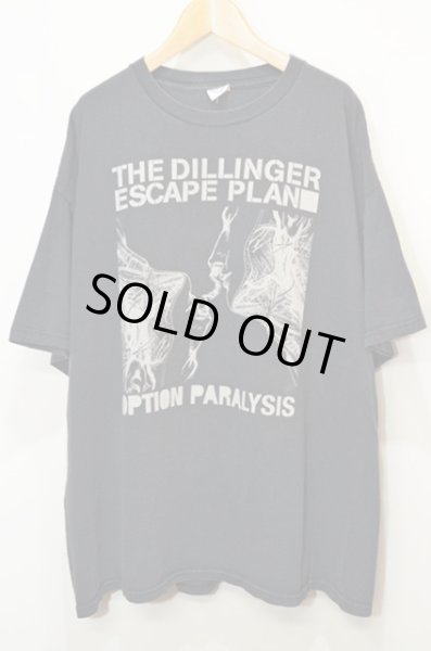 画像1: 00's The Dillinger Escape Plan “OPTION PARALYSIS” Tシャツ (1)