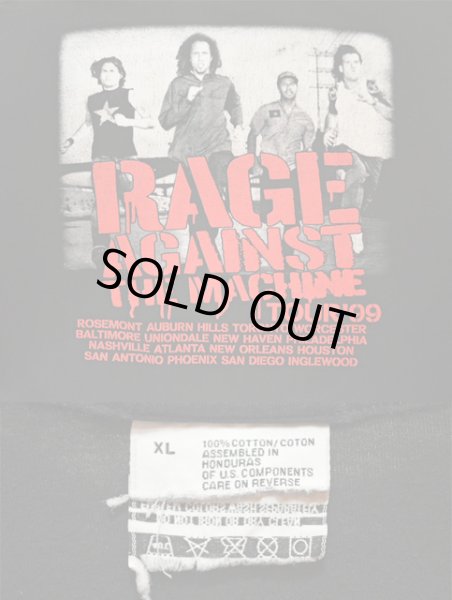 画像4: 90's Rage Against The Machine TOUR Tシャツ (4)