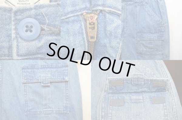 画像4: 00's ST JOHN'S BAY デニムブッシュショーツ “DEADSTOCK” (4)