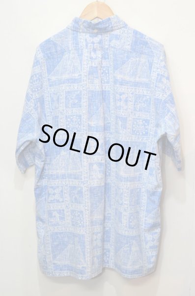 画像2: 80's reyn spooner コットンハワイアンシャツ “乳首タグ” (2)