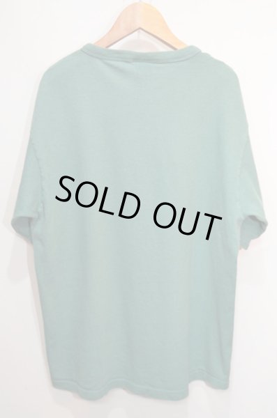 画像2: 90-00's Champion スプリクトロゴTシャツ “GREEN” (2)