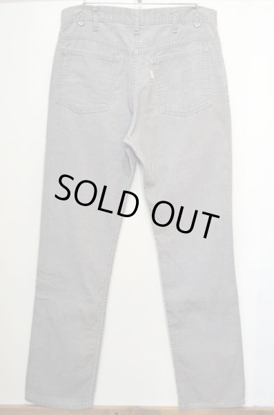 画像2: 80's Levi's 519 コーデュロイパンツ “ライトグレー” (2)