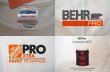 画像3: 00's THE HOME DEPOT × BEHR プリントTシャツ (3)