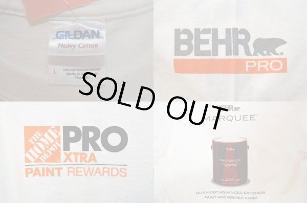 画像3: 00's THE HOME DEPOT × BEHR プリントTシャツ (3)