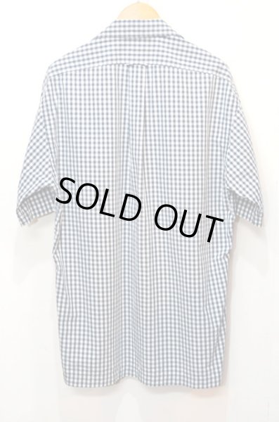 90's Polo Ralph Lauren ギンガムチェック柄 S/S オープンカラー