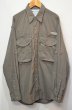 画像1: 90's Columbia PFG ナイロンフィッシングシャツ “OLIVE” (1)
