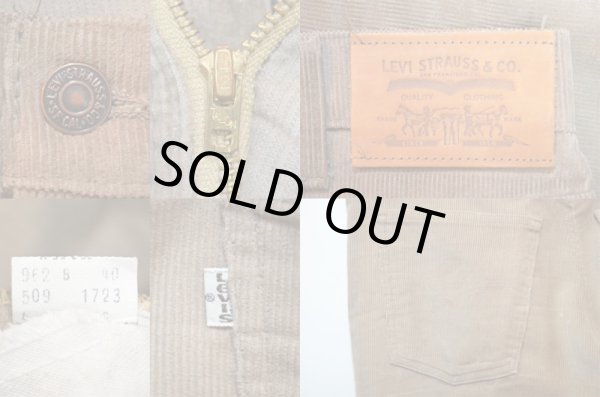 画像3: 80's Levi's 509 コーデュロイパンツ (3)