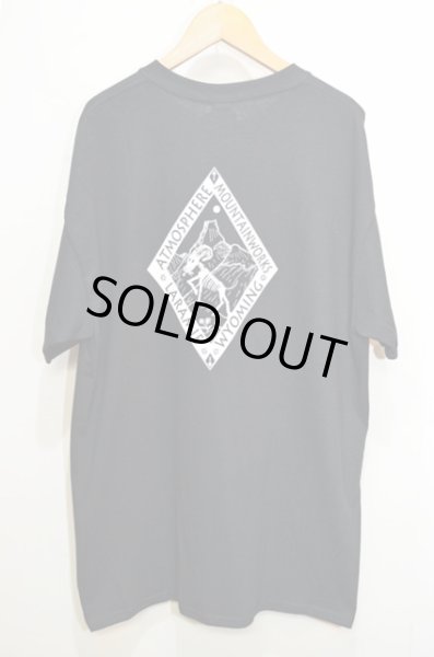 画像2: ATMOSPHERE MOUNTAIN WORKS Tシャツ “BLACK” (2)