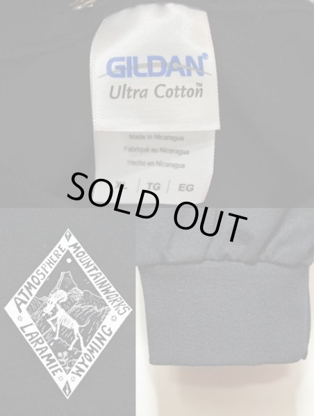 画像3: ATMOSPHERE MOUNTAIN WORKS L/S Tシャツ “BLACK” (3)