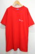 画像1: 90's Champion スプリクトロゴTシャツ “RED / USA製” (1)