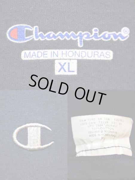 画像3: 00's Champion 目付きTシャツ “NAVY” (3)