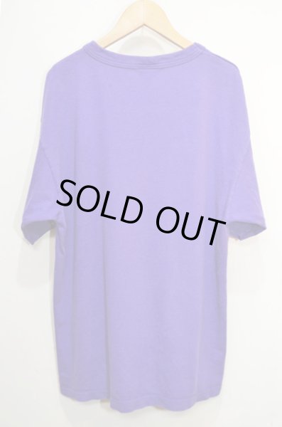 画像2: 90's Champion スプリクトロゴTシャツ “PURPLE / USA製” (2)