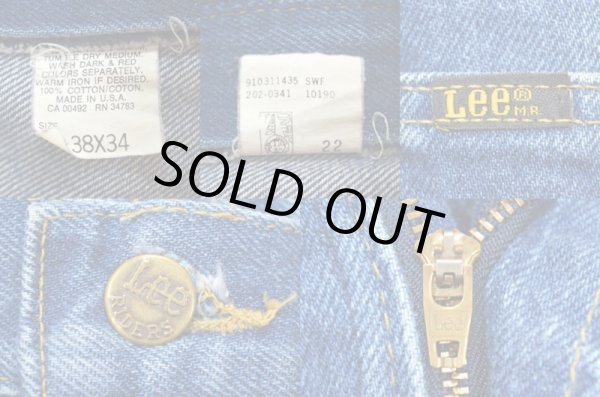 画像3: 90's Lee 202-0341 デニムパンツ “ヒゲ” (3)