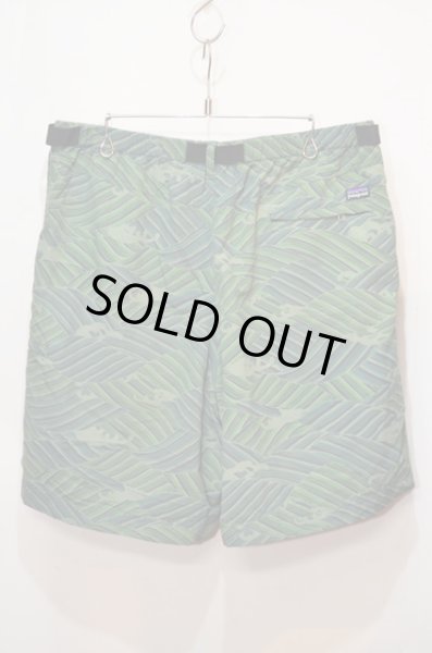 画像2: 00's Patagonia 総柄 ナイロンショーツ (2)